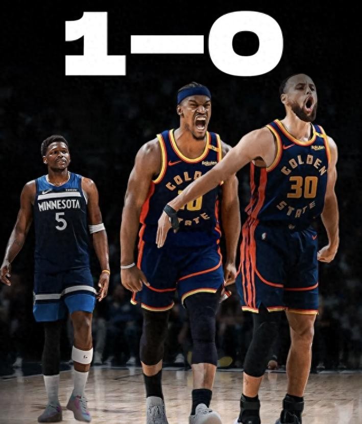 勇士球队在比赛中取得了胜利