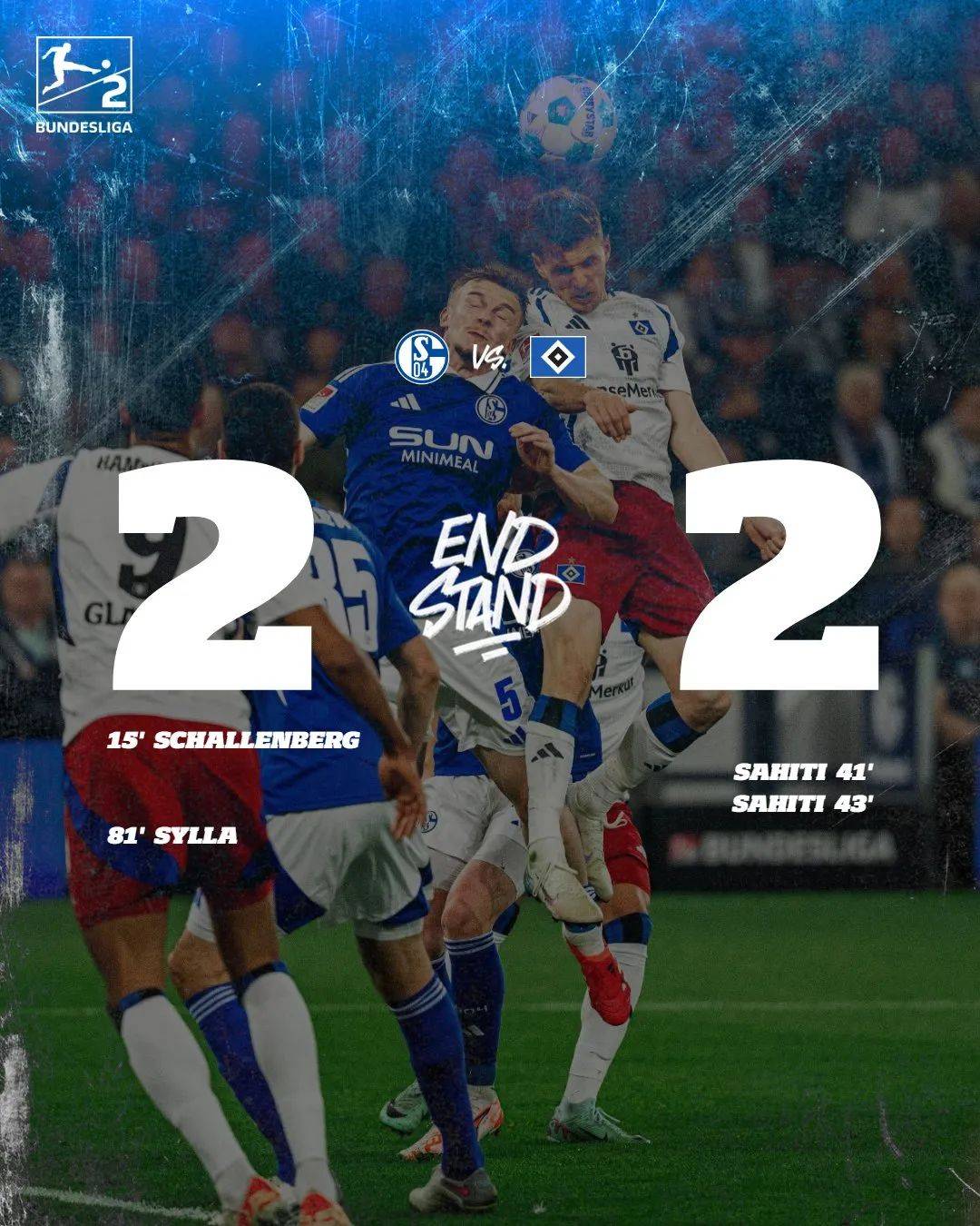 沙尔克客场不敌柏林赫塔，争四希望渺茫